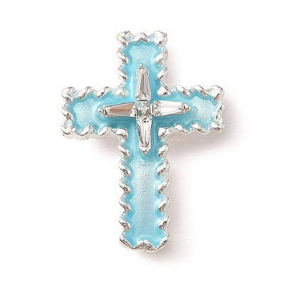 Luminous Alloy Resin Pendants RESI-D073-01C-1