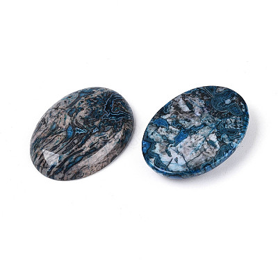 Natural Ripple Jasper Cabochons G-S330-14A-1
