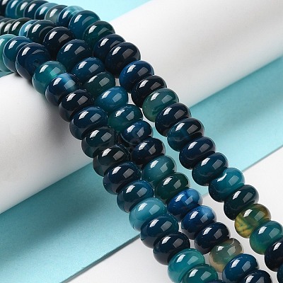 Natural Agate Beads Strands G-H295-C03-10-1