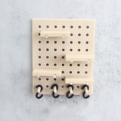 Plastic Wall Mounted Pegboard Miniature Ornaments PW-WG0707D-03-1