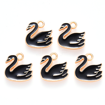 Alloy Enamel Charms X-ENAM-S121-069B-1