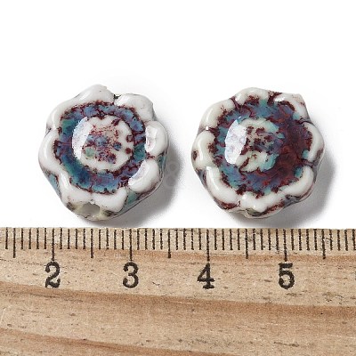 Handmade Porcelain Beads PORC-L080-G04-1
