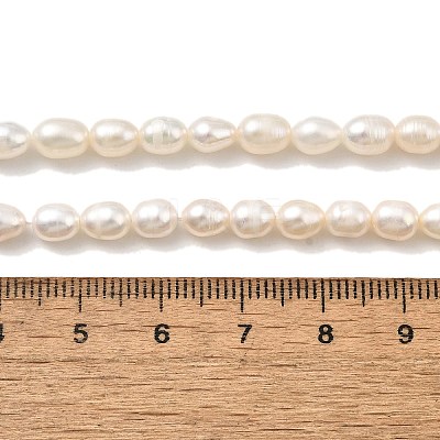 Natural Cultured Freshwater Pearl Beads Strands PEAR-I007-01P-03C-1