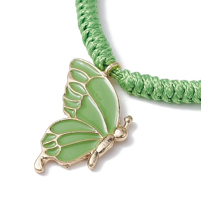 Alloy Enamel Pendants Bangles BJEW-JB09966-04-1