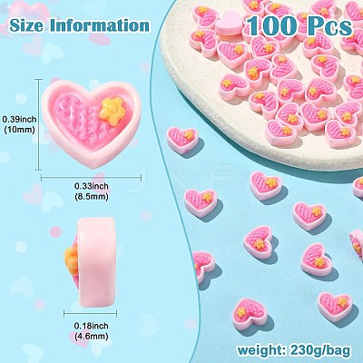Resin Nail Cabochons AJEW-CJC0009-1