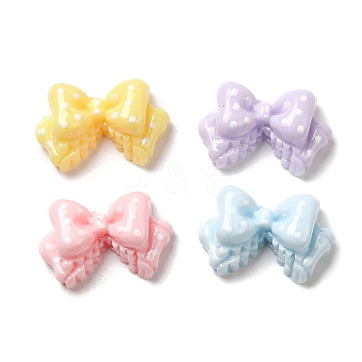 Opaque Resin Cabochons RESI-B017-02B-1
