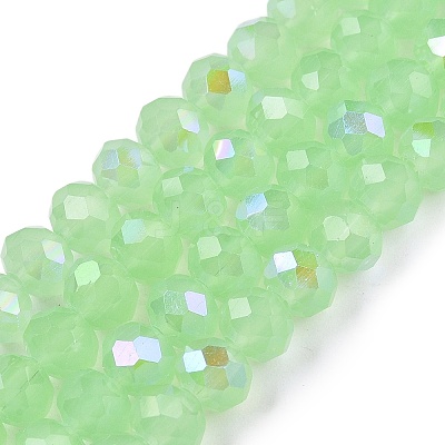 Electroplate Glass Beads Strands LS-EGLA-A044-J6mm-L01-1