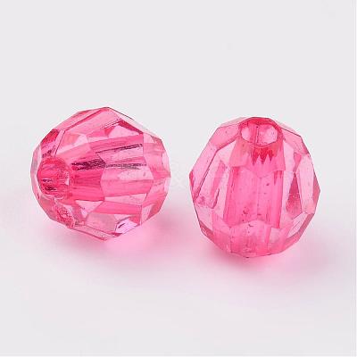 Transparent Acrylic Beads DB6mmC-14-1