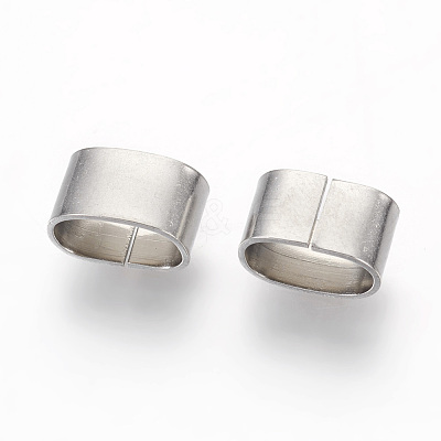 Tarnish Resistant 201 Stainless Steel Slide Charms STAS-G187-29P-C-1