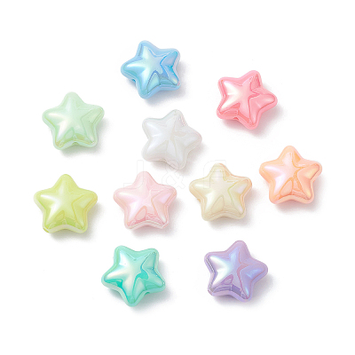 UV Plating Acrylic Beads PACR-R249-05-1