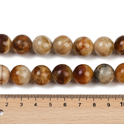 Natural Xiuyan Jade Beads Strands G-F792-C02-03-1