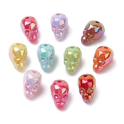 UV Plating Acrylic Beads PACR-M005-09-1