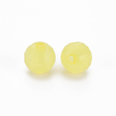 Transparent Acrylic Beads TACR-S153-42E-05-1