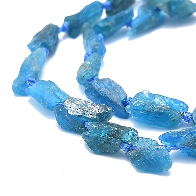 Raw Rough Natural Apatite Beads Strands G-F715-079-1