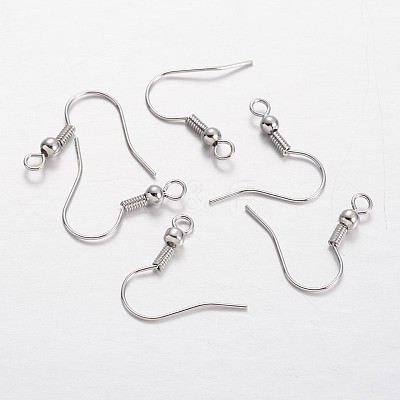 Brass Earring Hooks LS-KK-F371-23P-1
