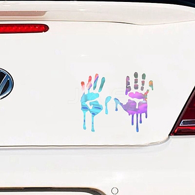 Car Decals- 1 Pcs Hand Car Hood Sticker ST-F711-1-1