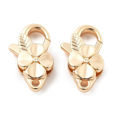 Brass Lobster Claw Clasps KK-R216-18A-KCG-1