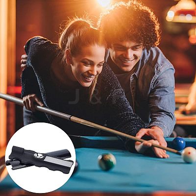 2Pcs 2 Style Billiard Cue Tip Trimmers AJEW-OC0003-07-1