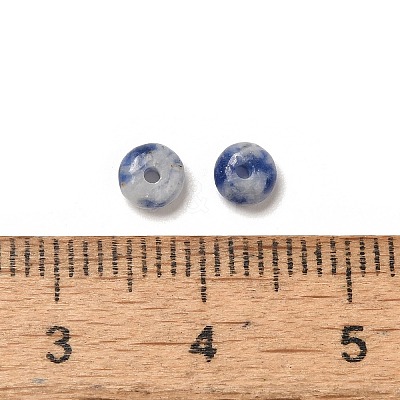 Synthetic Blue Spot Jasper Beads G-U008-01A-1-1