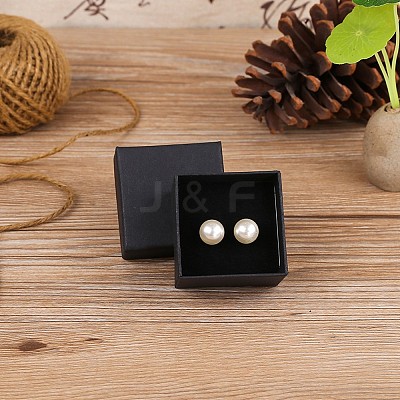 Square Cardboard Earring Jewelry Gift Boxes PW-WG62646-02-1