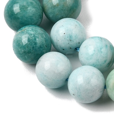 Gradient Natural Amazonite Beads Strands GG-CBA54CC-C01-10mm-1