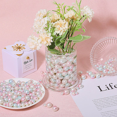 ABS Plastic Imitation Pearl Beads KY-GL0001-04-1