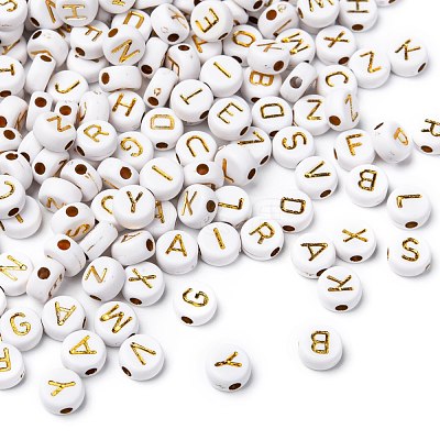 Plating Acrylic Beads PACR-Q112-07-1