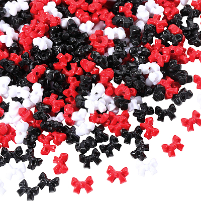 500Pcs Opaque Acrylic Beads SACR-PA0001-21E-1