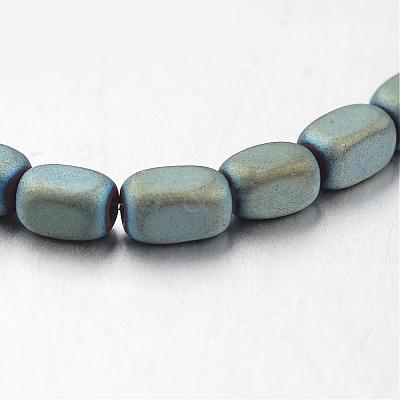 Electroplate Non-magnetic Synthetic Hematite Bead Strands G-F300-40B-F-1