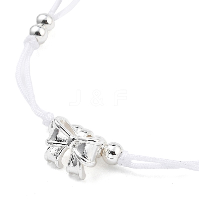 3Pcs Nylon Thread Braided Bead Bracelets BJEW-JB11212-1