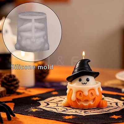 Halloween DIY Silicone Candle Holder Molds SL-CBA2919-01G-1