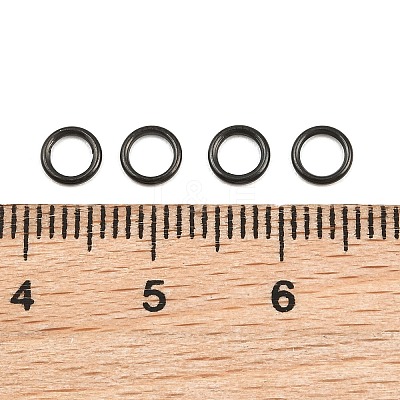 Ion Plating(IP) 304 Stainless Steel Closed Jump Rings STAS-G393-06B-03-1