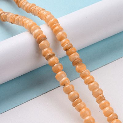 Natural Cultured Freshwater Shell Beads Strands SHEL-F002-01E-1