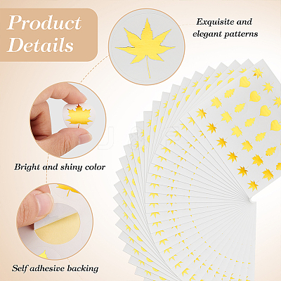 Round Dot Paper Sealing Stickers DIY-WH0349-137F-1