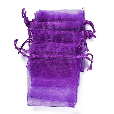 Organza Gift Bags with Drawstring OP-R016-7x9cm-20-1