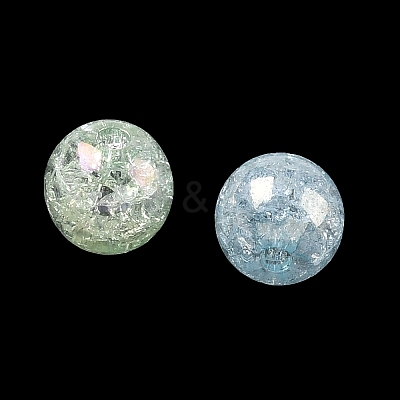 Transparent Crackle Acrylic Beads AC-CBA4496-05B-1