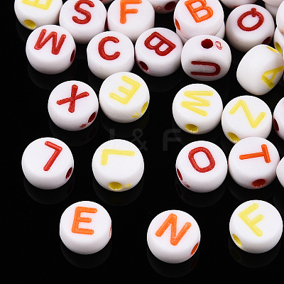 Craft Style Acrylic Beads MACR-N017-01-1