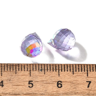 Transparent Glass Pendants GLAA-P070-A03-1