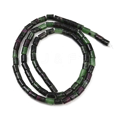 Natural Ruby in Zoisite Beads Strands G-P600-B09-01-1