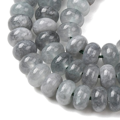 Natural White Jade Beads Strands G-E507-01-12-1