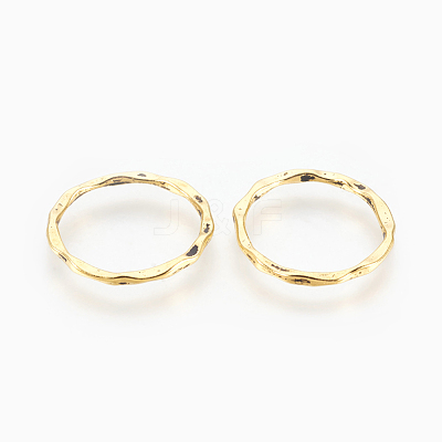 Tibetan Style Linking Rings PALLOY-A017-AG-FF-1