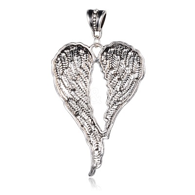 Alloy Enamel Big Pendants ENAM-G053-01AS-1