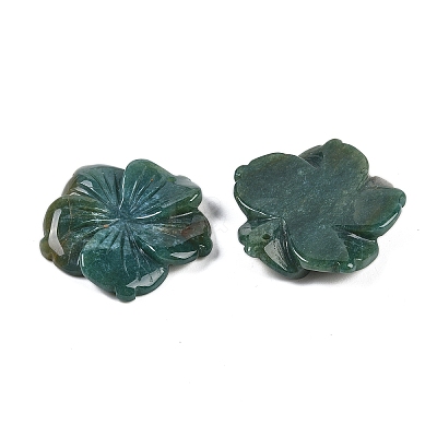 Natural Indian Agate Carved Pendants G-B097-01A-14-1