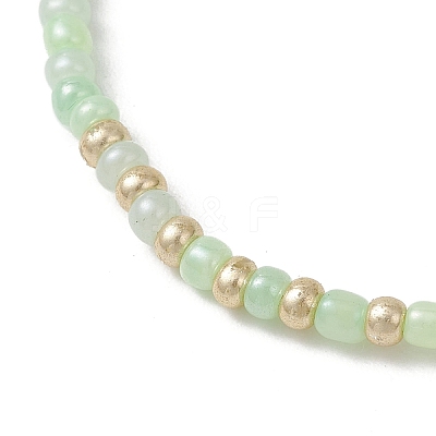 8Pcs Glass Seed Bead Stretch Bracelets for Women BJEW-JB13375-1