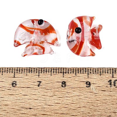 Handmade Transparent Lampwork Beads LAMP-N042-20E-1