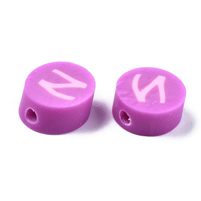 Handmade Polymer Clay Beads CLAY-N011-031N-1