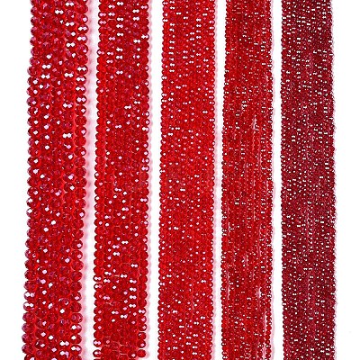 Electroplate Glass Beads Strands LS-EGLA-A044-T8mm-A01-1