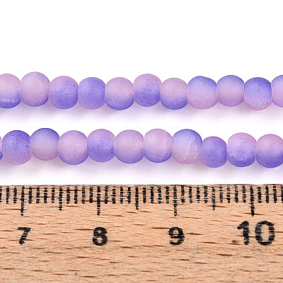 Crackle Glass Beads X1-GLAA-N009-4mm-08-1