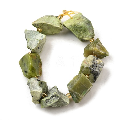 Raw Rough Natural Serpentine Beads Strands G-Z087-B14-1