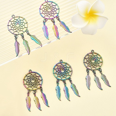 5Pcs Alloy Big Pendants FIND-YW0008-54-1